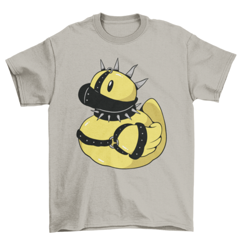 Punk rubber duck toy t-shirt