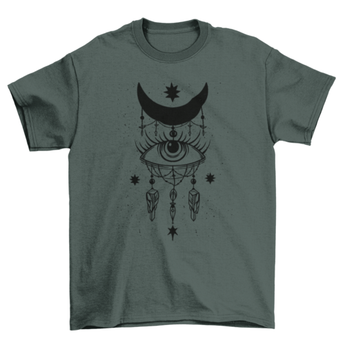 Mystic eye and moon t-shirt
