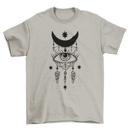 Mystic eye and moon t-shirt