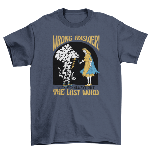 Witch doing magic fantasy t-shirt