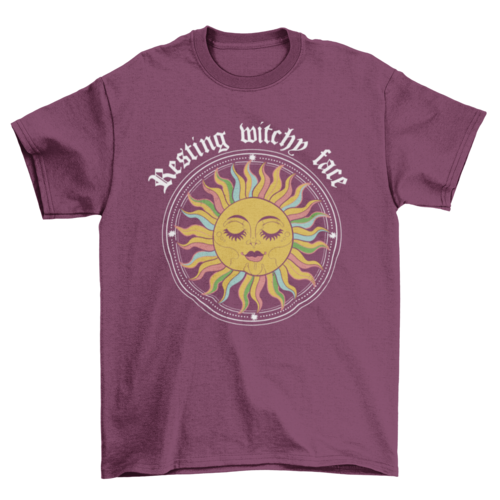 Resting witchy face t-shirt