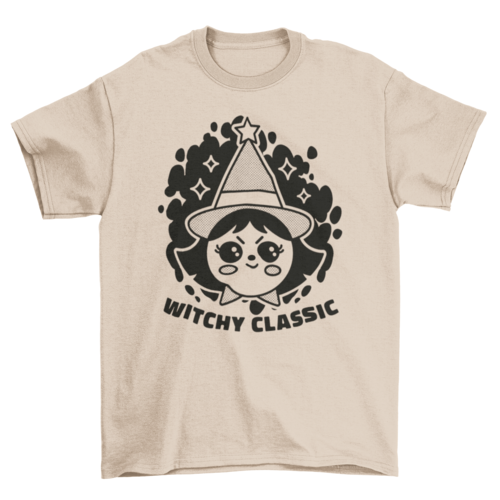 Witchy classic retro cartoon t-shirt