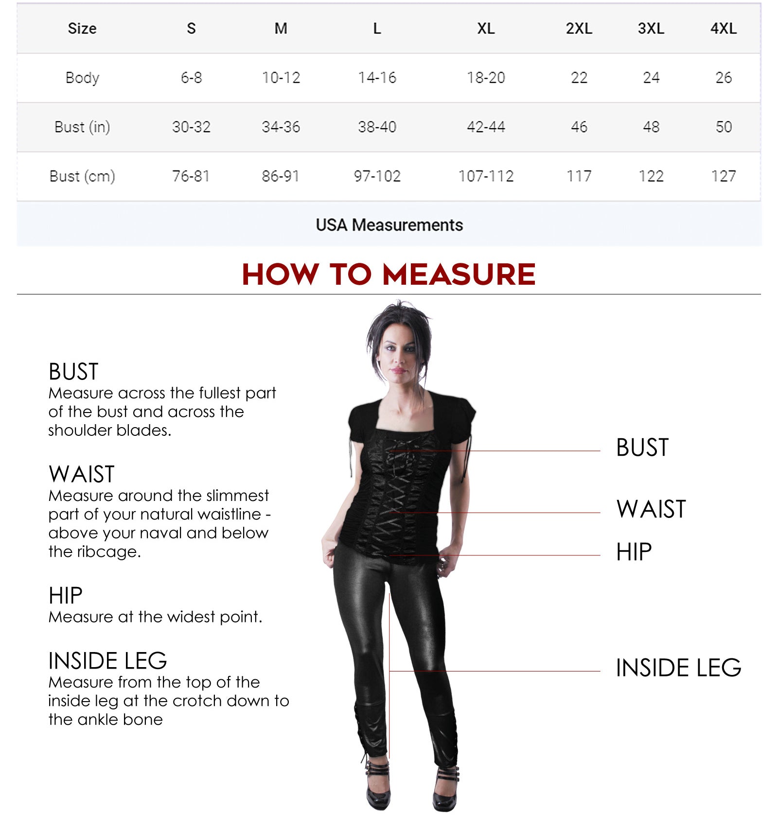 DOVES HEART - Cold Shoulder Goth Bottom Top