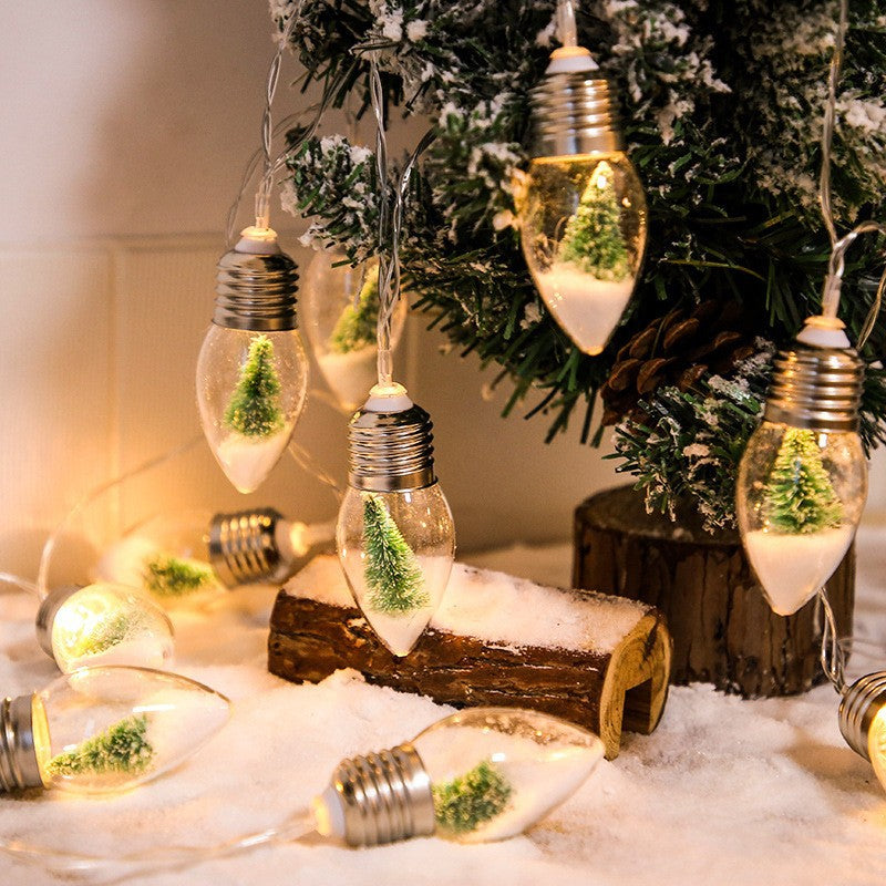 Christmas Vintage Decor String Light Led Bulbs String Lights