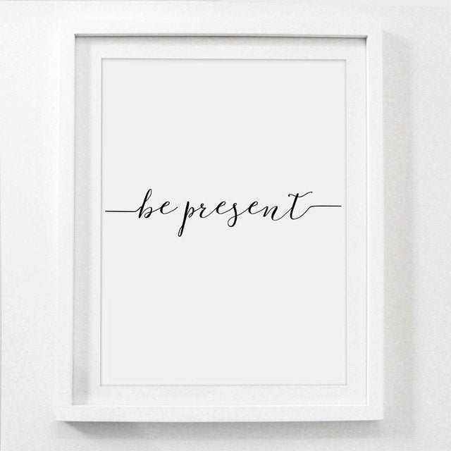 Yoga Spiritual Canvas Painting Art Poster Wall