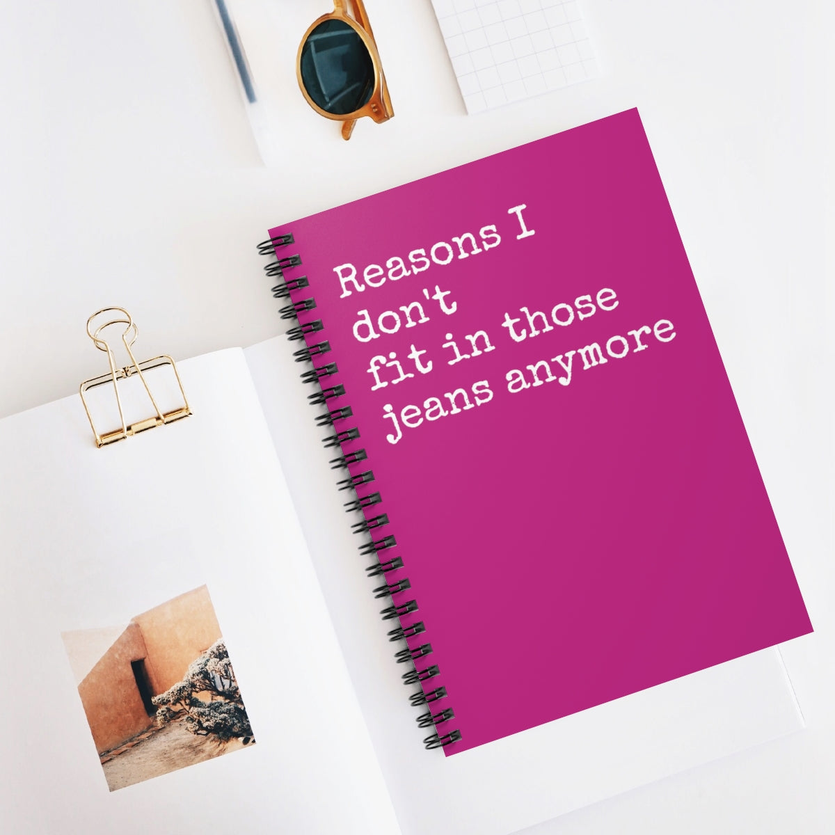 Reasons why I dont find in those jeans anymore Funny Notebook