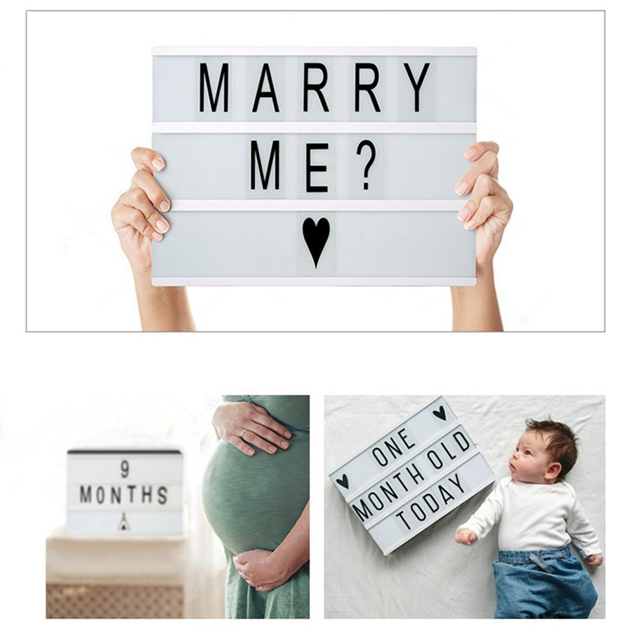 DIY Letters LED Light Box