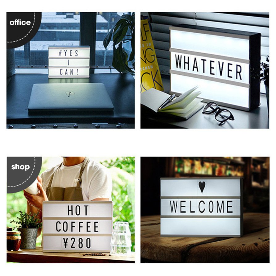 DIY Letters LED Light Box