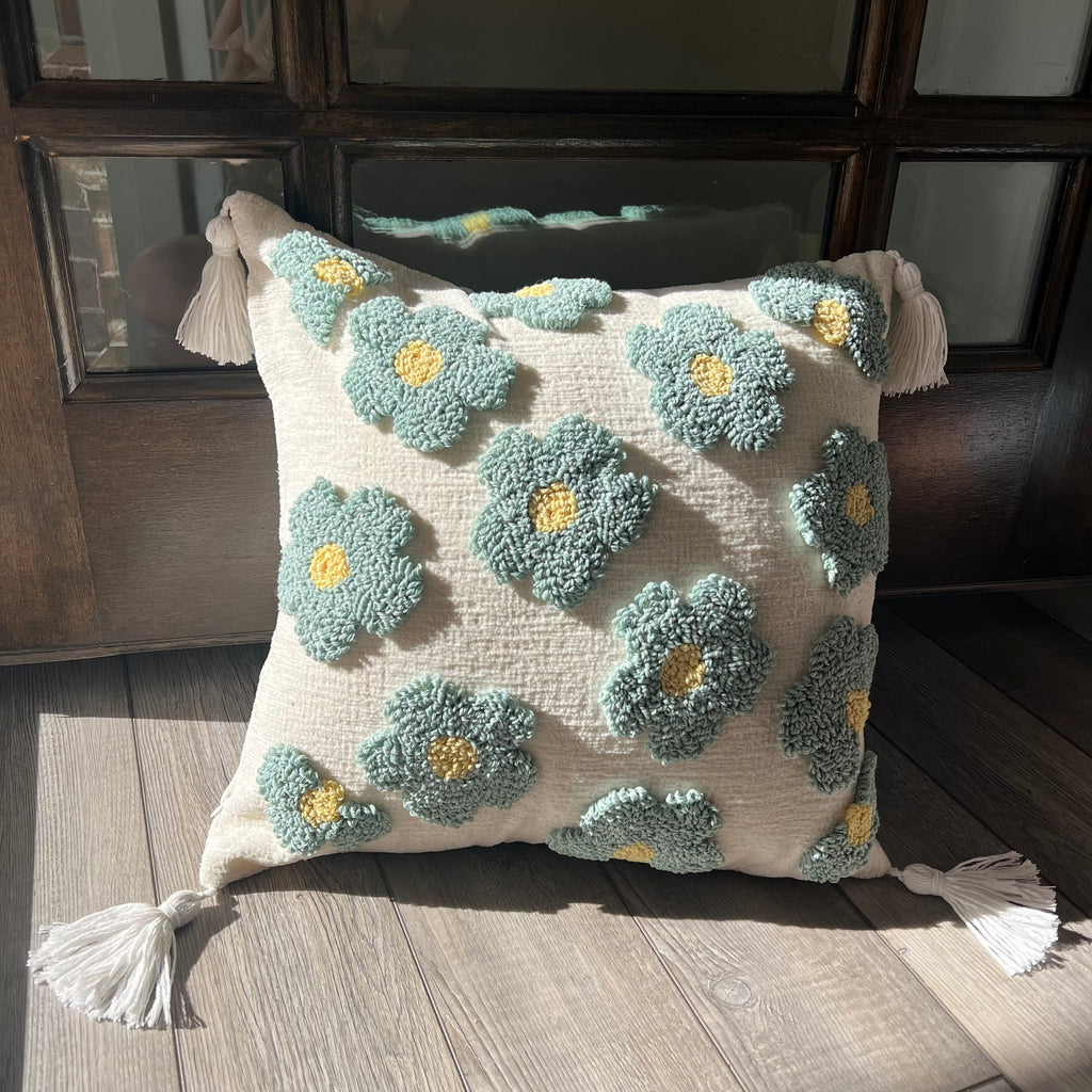 Emotional Support Pillow – Spring Throw Cover by Magenta Charlie