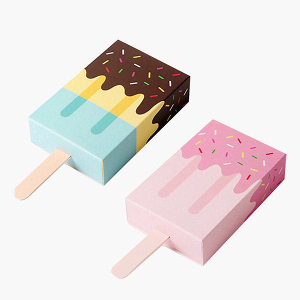 Popsicle Shaped Treat Boxes
