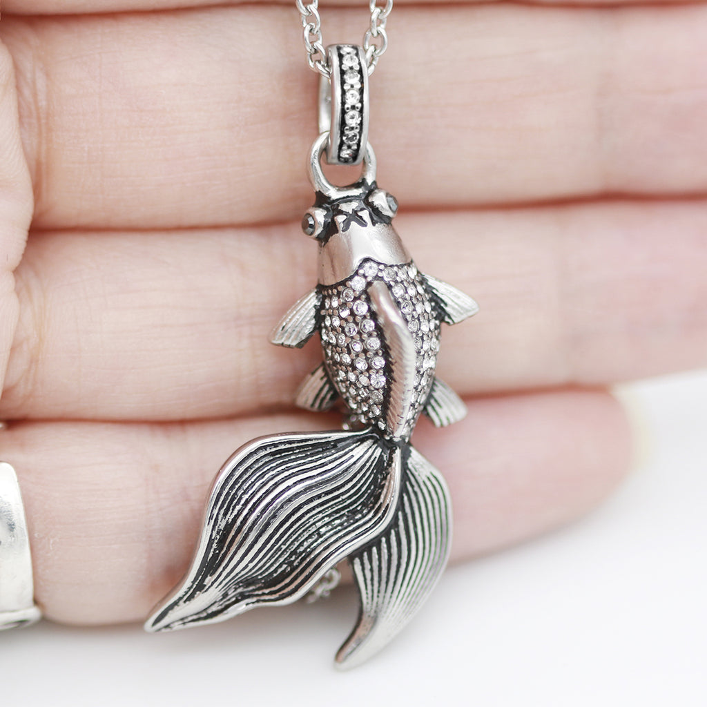 Fish Necklace - Goldfish 'River Lover'