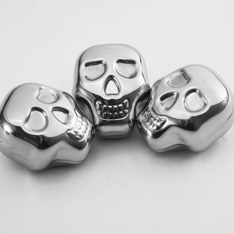 Skull Whiskey Ice Cube