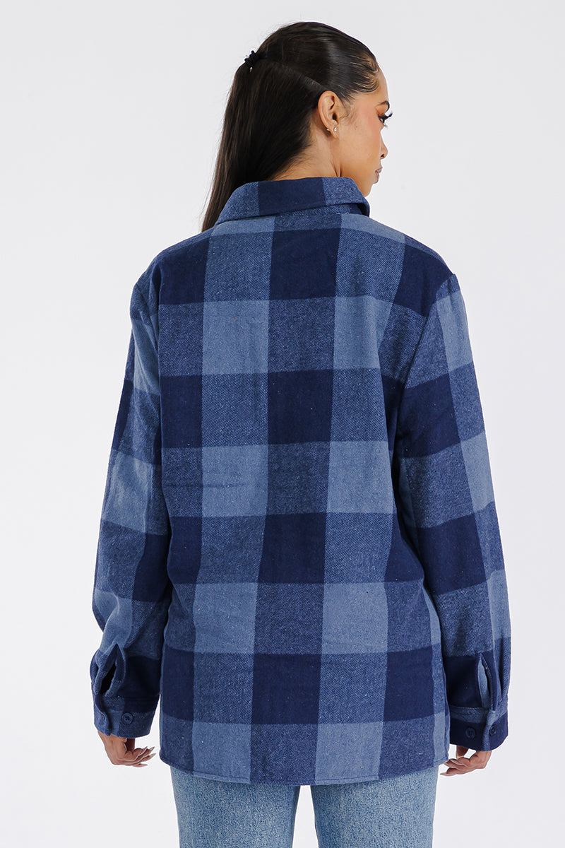 Boyfriend Oversized Soft Flannel Shacket FL503