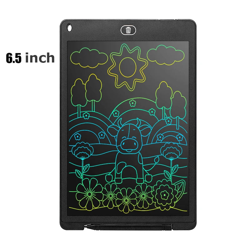 6.5 Inch LCD Writing Tablet Arcane Moonlit Montessori Drawing Board For Kids And Students Portable Reusable Sketch Pad