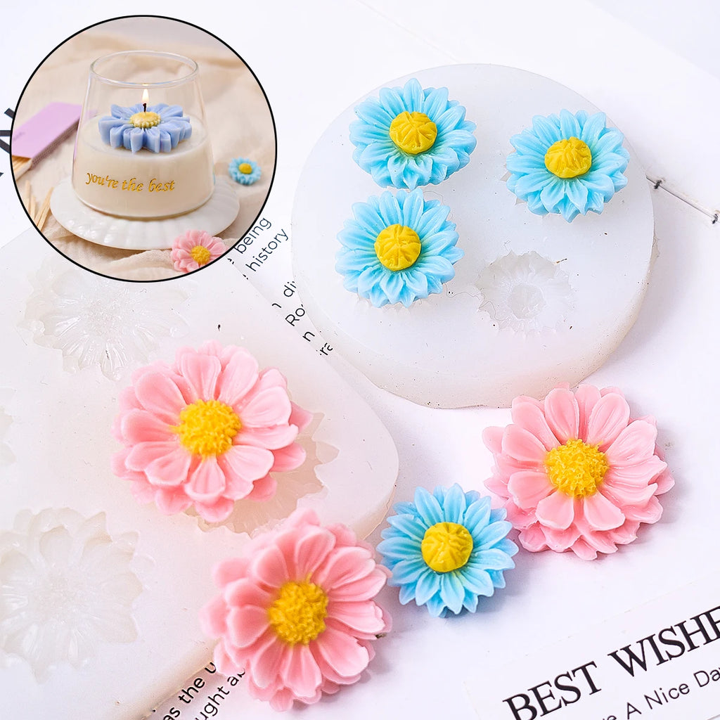 3D Strawberry Aromatherapy Candle Silicone Mold DIY Handmade Romantic Scented Gift For Valentines Day Home Decor