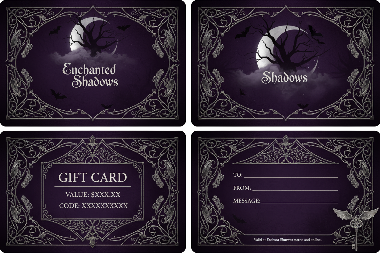 Enchanted Shadows Gift cards