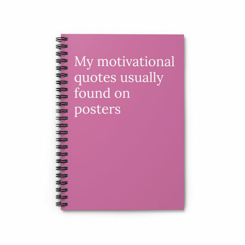 Gothic Motivational Notebook Sacred Space Enchanted Shadows