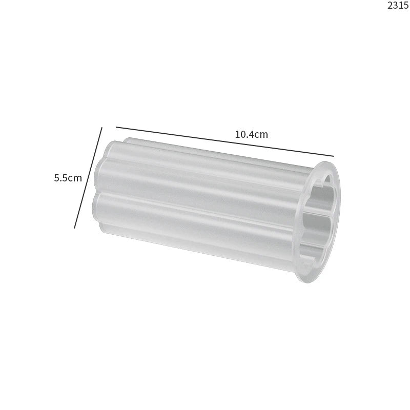 Classical Striped Roman Cylindrical Silicone Candle Mold Columnar Striped DIY Candle Holder Making Design Shape Candle Handmade