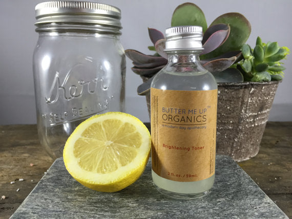 Organic Brightening Toner Enchanted Shadows Radiant Skin