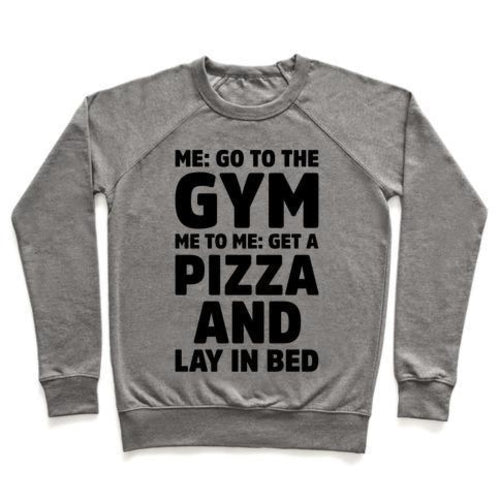 ME TO ME GO THE GYM CREWNECK SWEATSHIRT