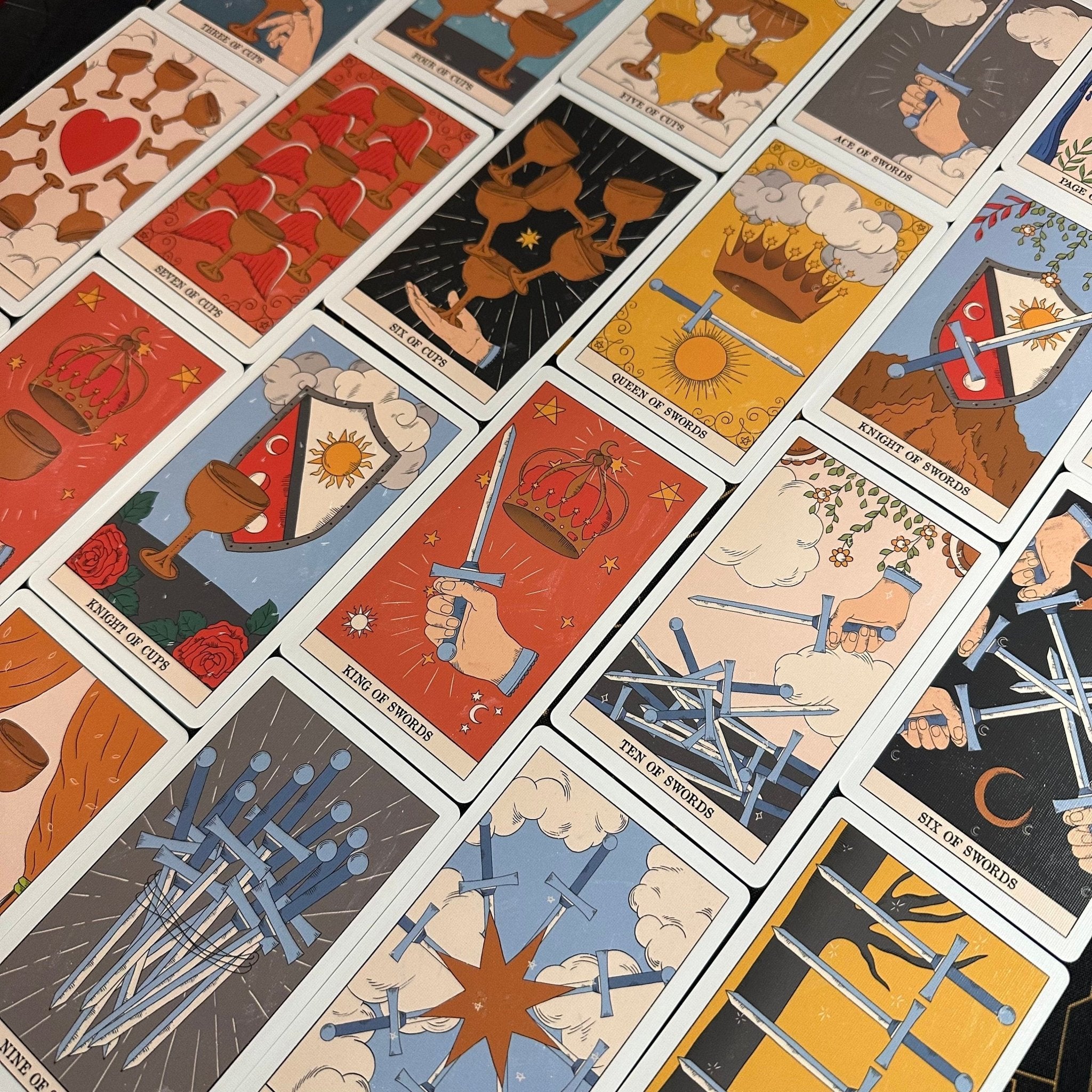 Enchanted Shadows Moon Tarot Deck Moon Magic 78 Cards