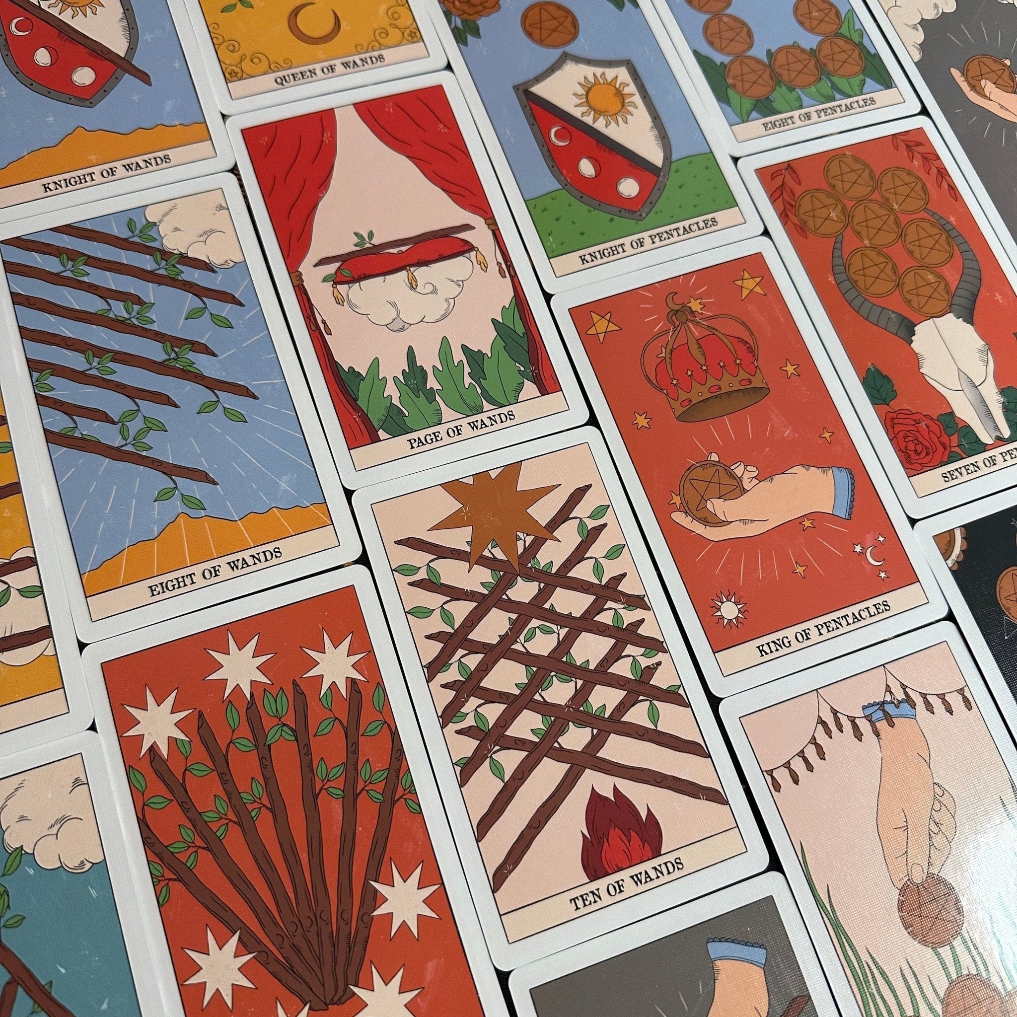 Enchanted Shadows Moon Tarot Deck Moon Magic 78 Cards