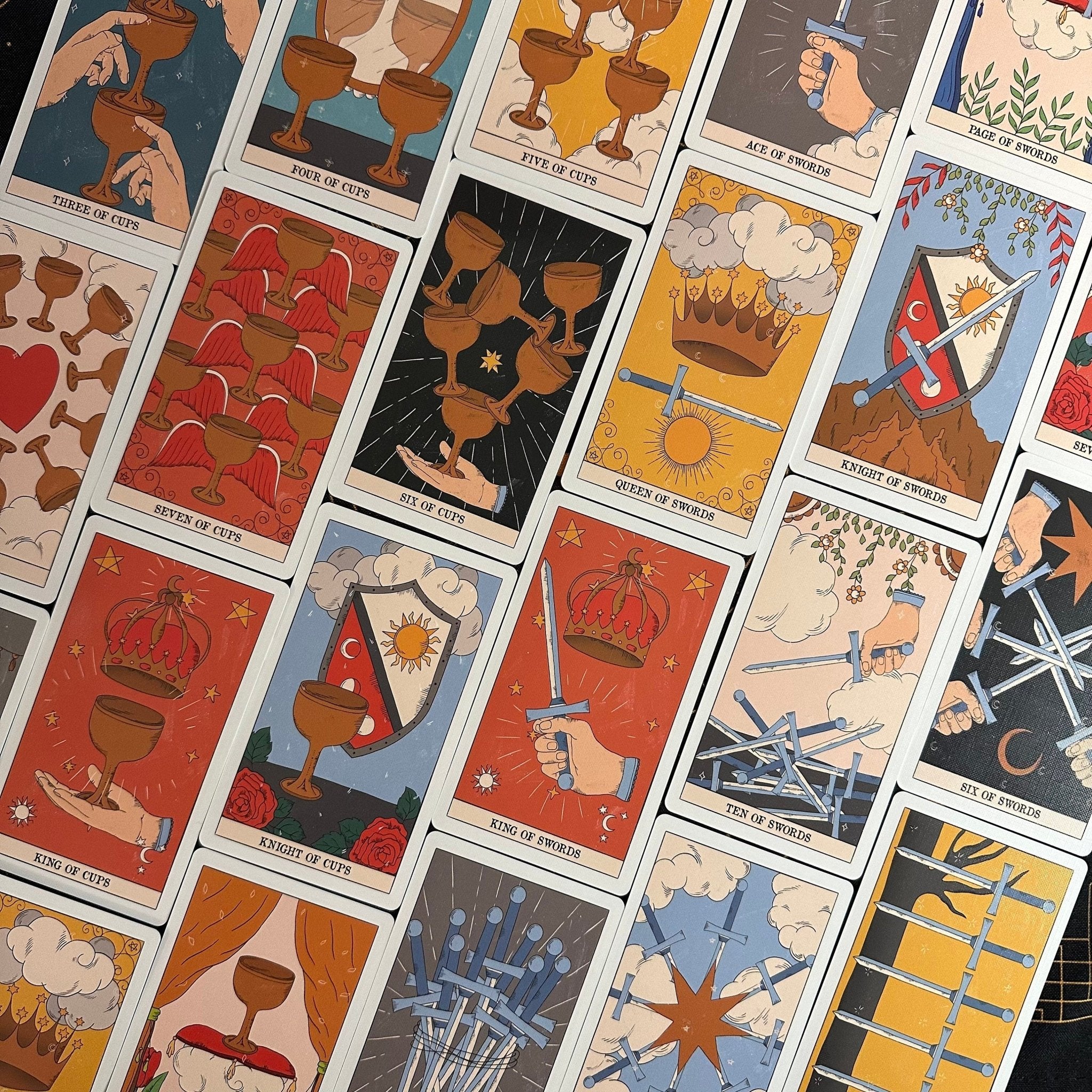 Enchanted Shadows Moon Tarot Deck Moon Magic 78 Cards