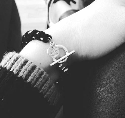 Turquoise Suede Woven Cable Chain Toggle Bracelet