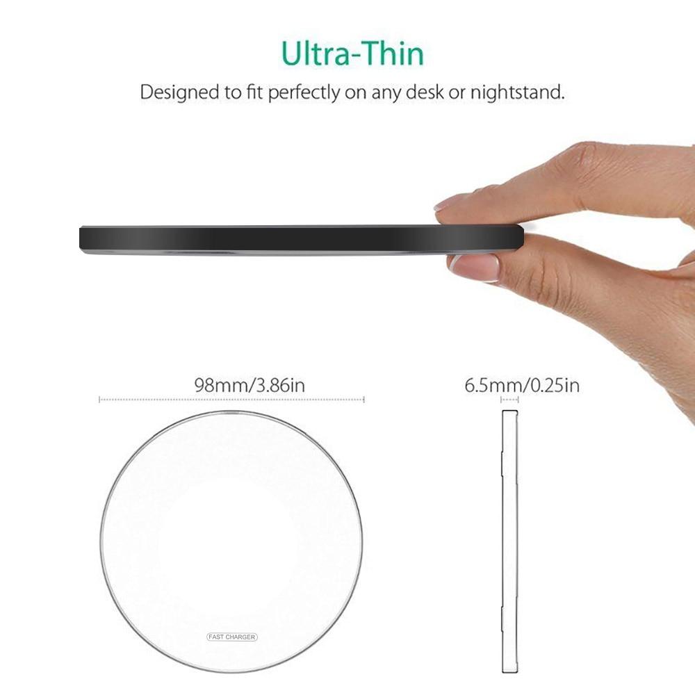Dragon W9 Wireless Charging Pad 30W Ultra Thin 6.5mm Sleek Desk Talisman For Tech Enthusiasts
